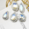 Marquise Bird Nest Claw Rhinestone| Glass water droplets | Customized rhinestones | jewelry accessorie