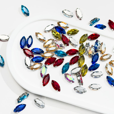 Marquise Rhinestones 4 Claw Rhinestone | accessory claw stone | jewelry accessorie | sew on rhinestones