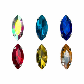 Marquise Rhinestones 4 Claw Rhinestone | accessory claw stone | jewelry accessorie | sew on rhinestones