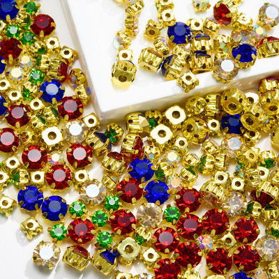 Round 4 Claw Rhinestone | accessory claw stone | jewelry accessorie | sew on rhinestones