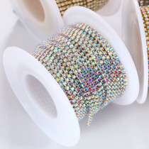 A row of Mesh Claw Rhinestones  | accessory claw stone | jewelry accessorie | sew on rhinestones