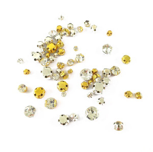 Round 2D Claw Rhinestone| Wholesale Claw Rhinestones | Fashion garment decoration | jewelry accessorie