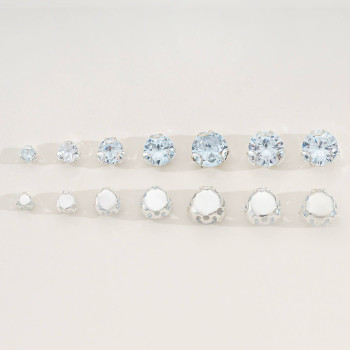 Round 3D Claw Rhinestone  | Wholesale CLaw Rhinestones | glass diamond