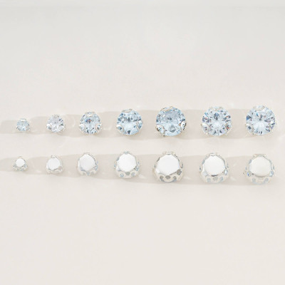 Round 3D Claw Rhinestone  | Wholesale CLaw Rhinestones | glass diamond