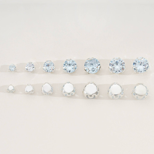 Round 3D Claw Rhinestone  | Wholesale CLaw Rhinestones | glass diamond