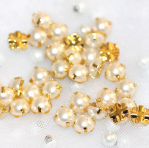 Cross Claw Rhinestones  | jewelry accessorie | pendant pearl | baroque pearl pendant