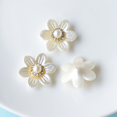 Pearl Flower Claw Rhinestone | Flower Claw Rhinestone | jewelry accessorie | pendant pearl | baroque pearl pendant