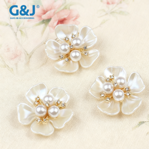 Pearl Flower Claw Rhinestone |jewelry accessorie | pendant pearl | baroque pearl pendant