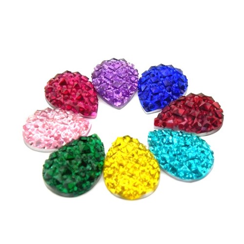Drop Flatback Resin Rhinestones | Wholesale Resin Rhinestones | jewelry accessorie | sew on rhinestones