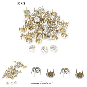 Round 8 Claw Rhinestone | Clasp Drill Series Eight-Paw Base | Customized rhinestones