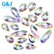 Drop Flatback Resin Rhinestones  | Wholesale Resin Rhinestones | jewelry accessorie | sew on rhinestones