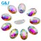 Oval Sew-on Resin Rhinestone  | Wholesale Resin Rhinestones | jewelry accessorie | sew on rhinestones