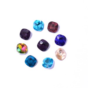 Round Fancy Glass Rhinestones |clear glass rhinestones | glass rhinestones  | high quality glass rhinestones |