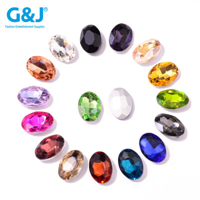 Oval Fancy Glass Rhinestones|clear glass rhinestones | glass rhinestones | high quality glass rhinestones