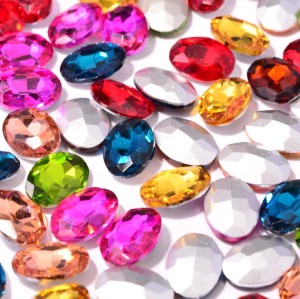 Oval Fancy Glass Rhinestones|clear glass rhinestones | glass rhinestones | high quality glass rhinestones