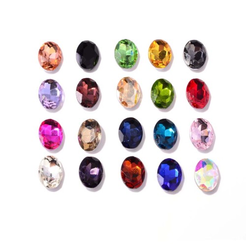 Oval Fancy Glass Rhinestones|clear glass rhinestones | glass rhinestones | high quality glass rhinestones