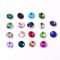Round Fancy Glass Rhinestones |clear glass rhinestones | glass rhinestones | high quality glass rhinestones |
