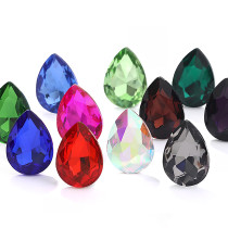 Drop |clear glass rhinestones | glass rhinestones | high quality glass rhinestones |