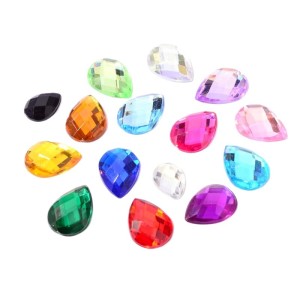 Drop Flatback Acrylic Rhinestones|clear glass rhinestones | glass rhinestones | high quality glass rhinestones |