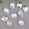 Drop  2 Hole Flatback Rhinestone | acrylic rhinestones | plastic rhinestones | sew on acrylic gems