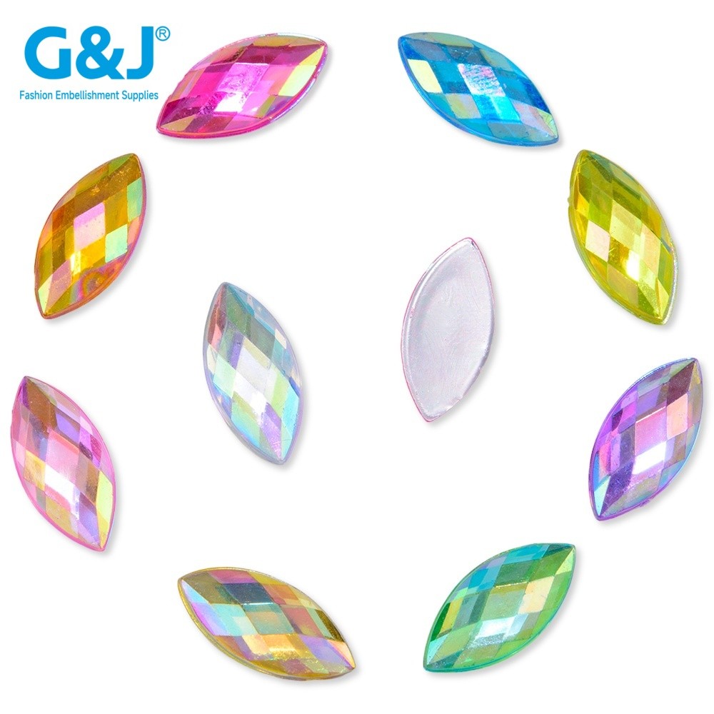Eye Flatback Acrylic Rhinestones | acrylic rhinestones | plastic rhinestones | sew on acrylic gems