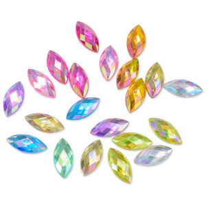 Eye Flatback Acrylic Rhinestones  | acrylic rhinestones | plastic rhinestones | sew on acrylic gems