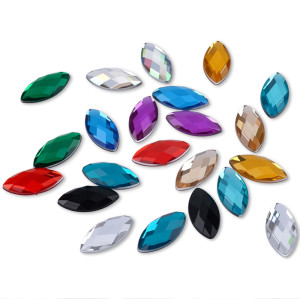 Eye Flatback Acrylic Rhinestones  | acrylic rhinestones | plastic rhinestones | sew on acrylic gems