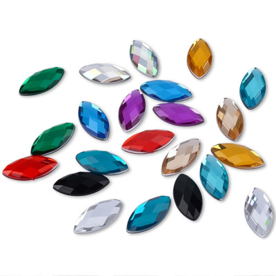 Eye Flatback Acrylic Rhinestones  | acrylic rhinestones | plastic rhinestones | sew on acrylic gems