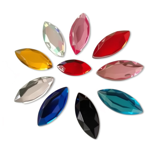 Eye Flatback Acrylic Rhinestones  | acrylic rhinestones | plastic rhinestones | sew on acrylic gems