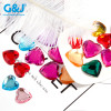 Heart Flatback Acrylic Rhinestones | acrylic rhinestones | plastic rhinestones | sew on acrylic gems