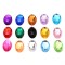 Oval Flatback Acrylic Rhinestones | acrylic rhinestones | plastic rhinestones | sew on acrylic gems