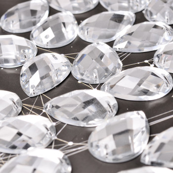 Drop Flatback Acrylic Rhinestones | acrylic rhinestones | plastic rhinestones | sew on acrylic gems