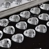 Heart 2 Hole Flatback Rhinestone | acrylic rhinestones | plastic rhinestones | sew on acrylic gems