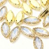 Beveled Glass Marquise Rhinestone| accessory claw stone | jewelry accessorie | sew on rhinestones