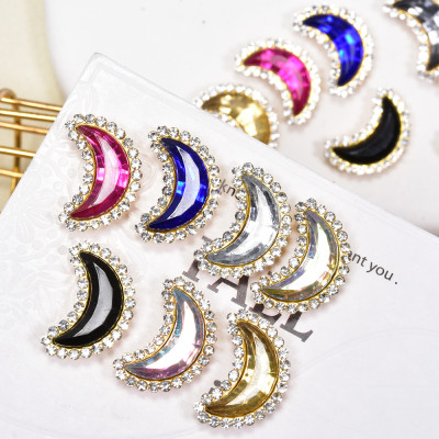 moon Sunflower Claw Rhinestones  | accessory claw stone | jewelry accessorie | sew on rhinestones