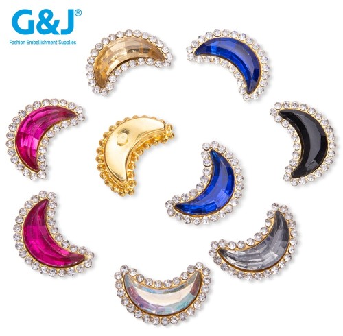 moon Sunflower Claw Rhinestones  | accessory claw stone | jewelry accessorie | sew on rhinestones