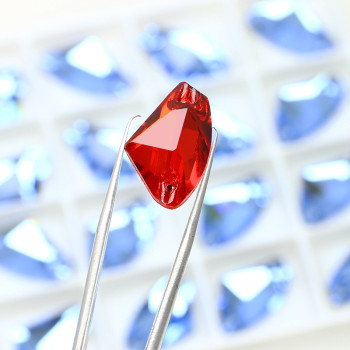 Hatchet Sew-on Glass Rhinestones | Triangular hand sewing awl | jewelry accessorie | sew on rhinestones |acrylic gemstones flat back