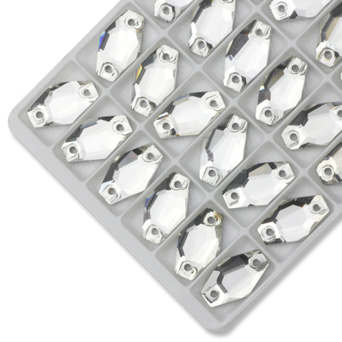 vase Sew-on Glass Rhinestones | Triangular hand sewing awl | jewelry accessorie | sew on rhinestones |acrylic gemstones flat back