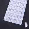 Chili Sew-on Glass Rhinestones  | Triangular hand sewing awl | jewelry accessorie | sew on rhinestones |acrylic gemstones flat back