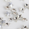 Five-pointed star Fancy Glass Rhinestones |clear glass rhinestones | glass rhinestones | high quality glass rhinestones |