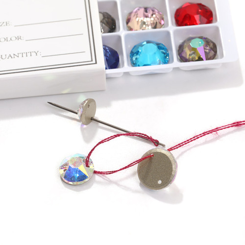 Round Sew-on Glass Rhinestones| glass rhinestones | high quality glass rhinestones |