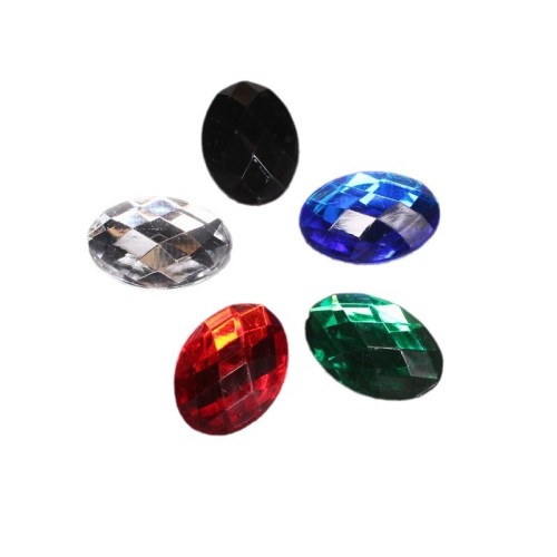 Oval Flatback Resin Rhinestones   | Wholesale Resin Rhinestones | jewelry accessorie