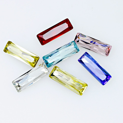 long strip Fancy Glass Rhinestones |clear glass rhinestones | glass rhinestones | high quality glass rhinestones |