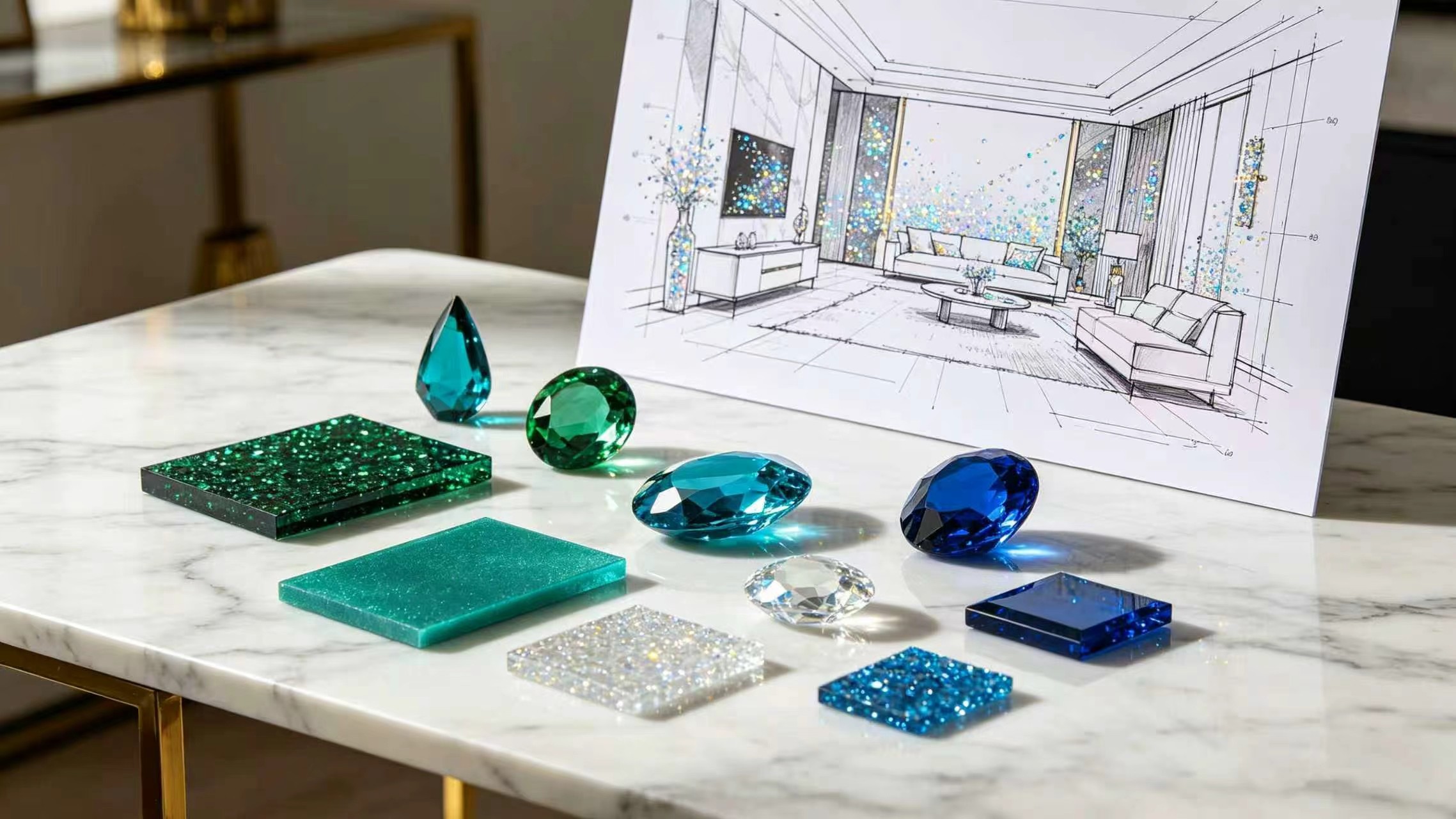 Rhinestone usage scenarios