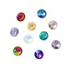 Single-hole glass stone | glass rhinestones | high quality glass rhinestones |