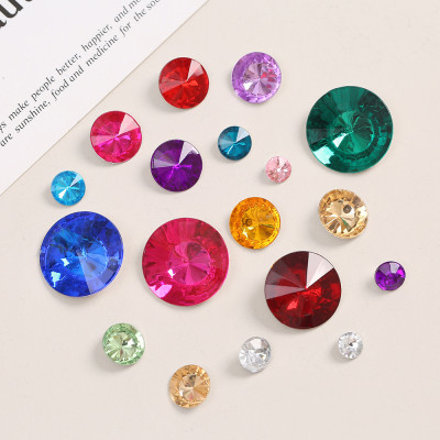 Round acrylic diamond  | acrylic rhinestones | plastic rhinestones | round acrylic
