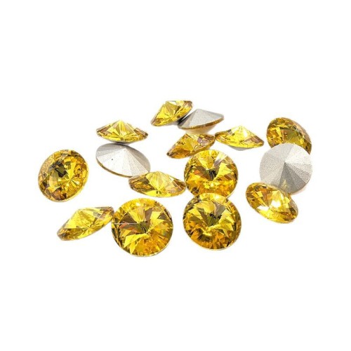 Round Fancy Glass Rhinestones |clear glass rhinestones | glass rhinestones | high quality glass rhinestones |