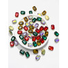 Square 4D claw | accessory claw stone | jewelry accessorie | sew on rhinestones