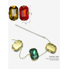 Square 4D claw | accessory claw stone | jewelry accessorie | sew on rhinestones