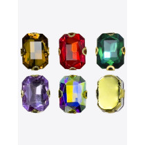 Square 4D claw | accessory claw stone | jewelry accessorie | sew on rhinestones